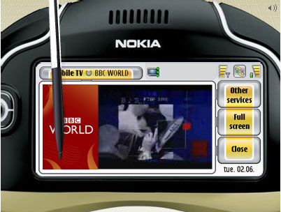 DVB-H ile El cihazlarına özellikle telefonlara mobil canlı TV